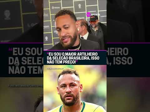OLHA O QUE O NEYMAR FALOU SOBRE SEU MAIOR LEGADO NO FUTEBOL! #shorts