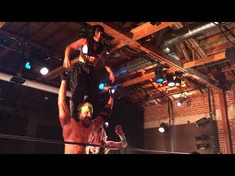 Bar Wrestling:  A Flying Kris Wolf