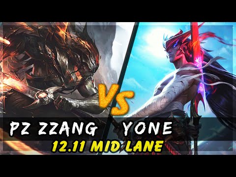 Pz Zzang - Yasuo vs Yone MID Patch 12.11 - Yasuo Gameplay