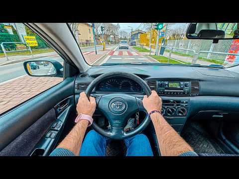 Thumbnail for 2003 Toyota Corolla E12 | 1.4 VVT-i 97 HP | POV Test Drive #2750 | Joe Black by Toyota