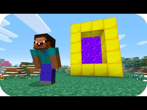 NOOB BU PORTALA SAKIN GİRMESİN (%99.999 TEHLİKELİ) - Minecraft