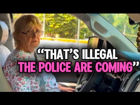 Karen goes BALLISTIC on public recorders