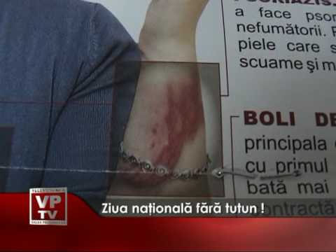 Ziua naţională fără tutun !