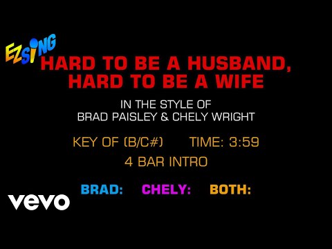 Hard to Be a Husband - Brad Paisley