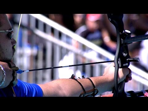 Pierre Plihon v Florian Kahllund — recurve men quarterfinal | Lausanne 2014 Archery World Cup