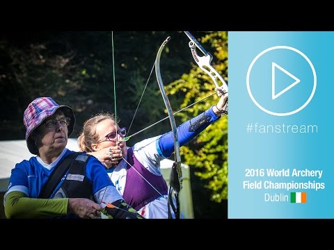 Chantal Porte v Eleonora Strobbe – barebow women gold | Dublin 2016 World Field