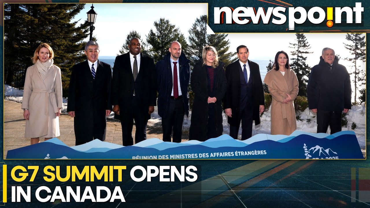 G7 Foreign Ministers' Summit Opens in Canada Focusing on Global Peace and Stability | WION Newspoint