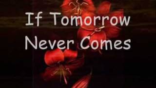 Video thumbnail of "Ronan Keating - If Tomorrow Never Comes (Lyrics)"