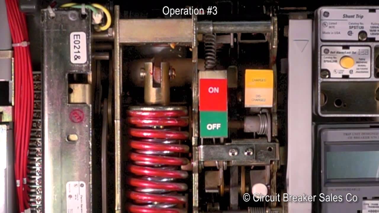 GE Power Break II — Slow Motion Operation