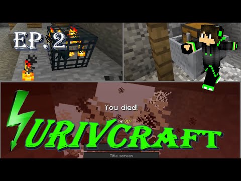 Surivcraft Ep.2 - Diamant... Odio i Creeper [60 fps]