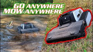 MowZILLA! The Go-Anywhere LYMOW One Robot Mower with REAL Blades