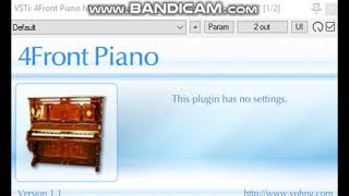 Video thumbnail for 4Front : Piano, E-Piano, Rhode Free VST Plugin Sound Test by Emirsyah Nasution