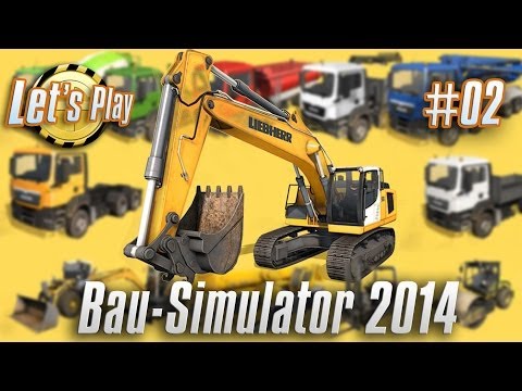 Lets Play: Bau Simulator 2014/ Construction Simulator #02 - Terrasse der Familie Reich