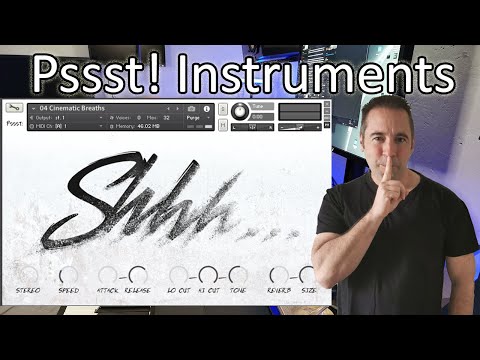 Shhh by Pssst Instruments - stunning cinematic vocal library