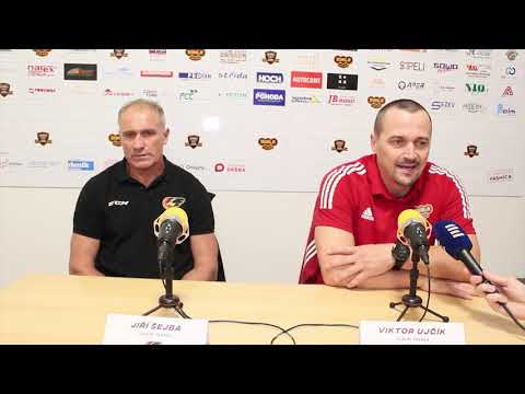 ChL 20/21: Dukla - Prostějov 3:2, trenéři