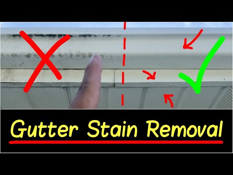 ✅Best Gutter Stain Remover | How to Clean Fascia and Soffit on Home DIY HD Review