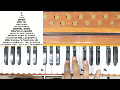 One of the best exercise for fast fingers on harmonium #harmoniumguru