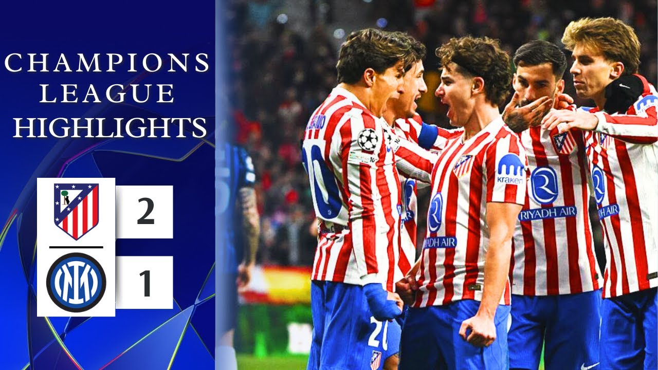 Atl. Madrid vs Inter Highlights and Goals Season 2025/2026