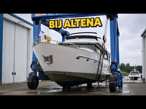Hoe werkt een bootlift in een drukke marina?