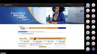 Logging into the elearning Portal through BOU website