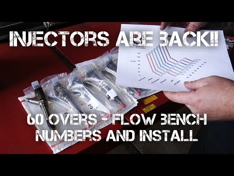 DURAMAX 60 OVER INJECTOR FLOW RESULTS AND INSTALLATION
