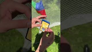 I Used A Pokemon Pack As A Golf Ball And THIS Happened… 😱👀 #pokemon #pokemontcg #pokemoncards