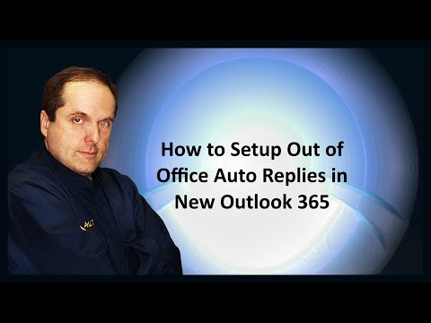 How to Setup Out of Office Auto Replies in New Outlook 365