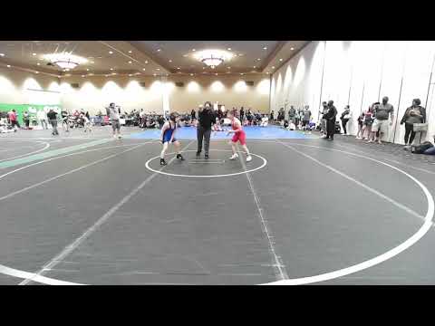 84 Lbs Rr Rnd 3 - Curtis Cubbage Jr, Virginia Vs Alexander Depratti, KT Kidz Wrestling Club Bf02