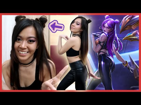 KDA Kai'Sa Hair Tutorial... no bobby pins needed!