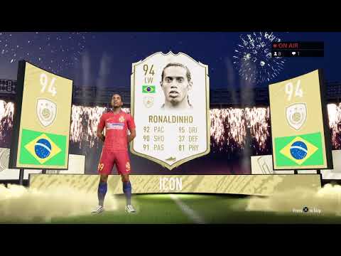 I Got Ronaldinho in Guaranteed Prime Icon Pack! Ultimate RTG  - FIFA20  ULTIMATE TEAM  ROAD TO GLORY