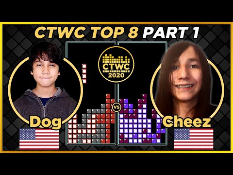 2020 CTWC - TETRIS Top 8 - Dog vs. Cheez - TETRIS WORLD CHAMPIONSHIP!