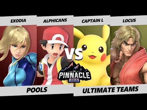 Pinnacle 2019 SSBU - Exodia & Alphicans Vs. Captain L & Locus - Smash Ultimate Tournament