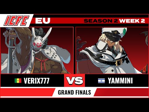 Verix777 (Nagoriyuki) vs. Yammini (Ramlethal) Grand Finals -  ICFC GGST EU: Season 2 Week 2
