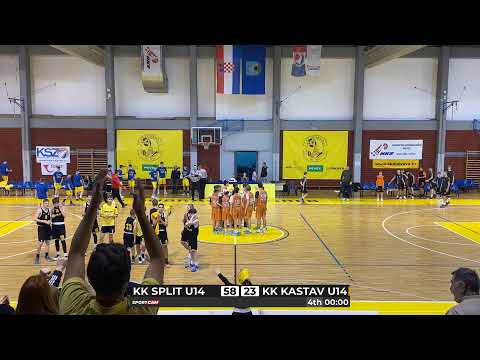 KK Split u14 vs KK Kastav u14 - Božićni Kup 2024, Zagreb