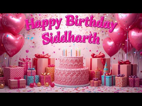 Happy Birthday Siddharth|Happy Birthday To You song Remix dj #Birthday #happybirthday  #namesong 