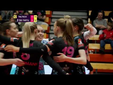 TalTech vs TBD Pharmatech/Kastre - Eesti naiste võrkpalli karikas 2023 Finaal, 16.12.2023