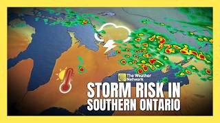 Heat and humidity fuels storm risk in southern Ontario Tuesday | #forecast