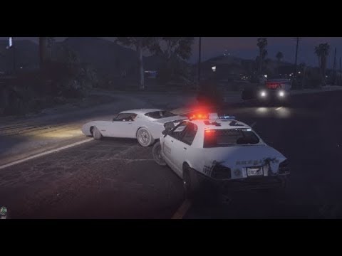GTA 5 MODS LSPDFR - Sheriff's patrol in Sandy Shores (GTA 5 REAL LIFE PC MOD)