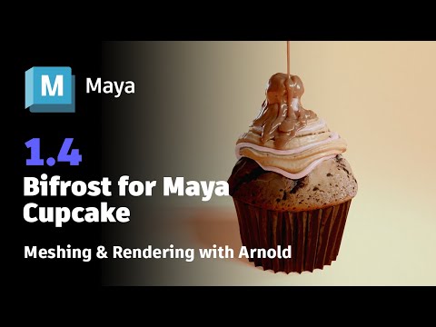 Bifrost for Maya Cupcake 1.4 – Meshing & Rendering with Arnold