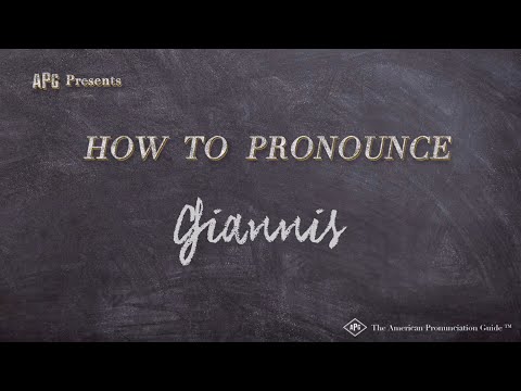 How to Pronounce Giannis (Real Life Examples!)