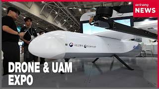 South Korea unveils urban air mobility aircraft at major drone expo in Incheon