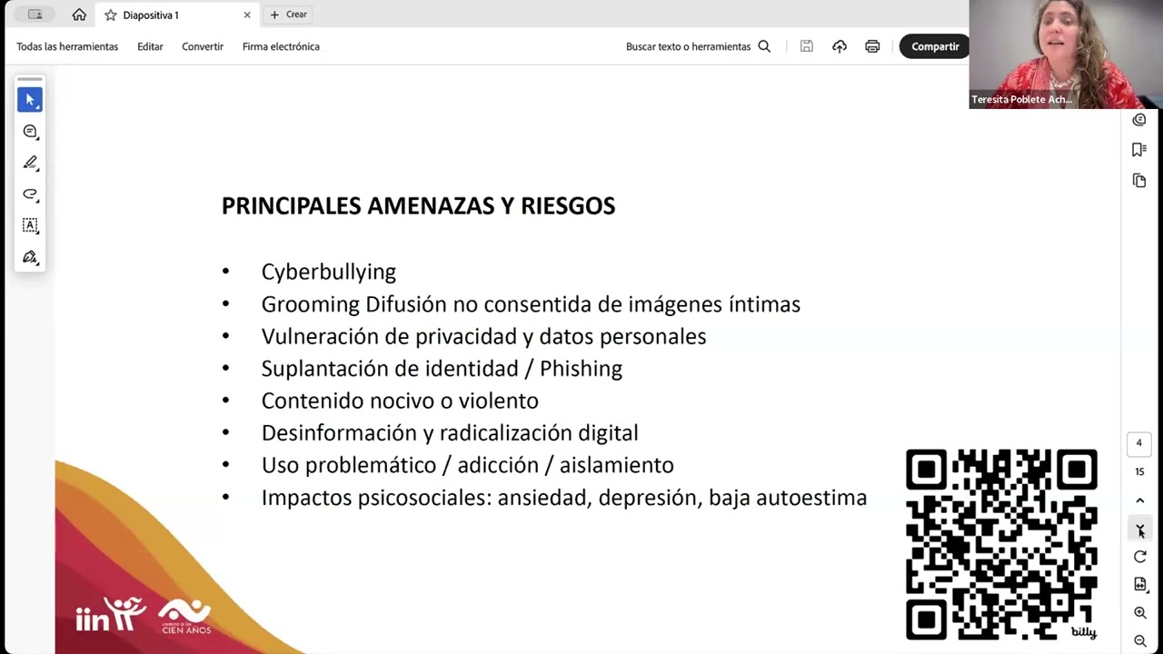 Protección en redes para la niñez y adolescencia: desafíos, estrategias y rol educativo