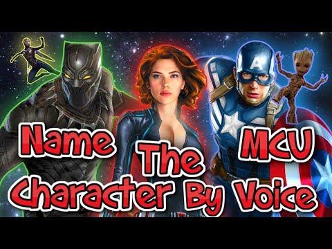 Name The MCU Character By VOICE! - CAPTAIN AMERICA / IRON MAN / BLACK PANTHER / SPIDER-MAN