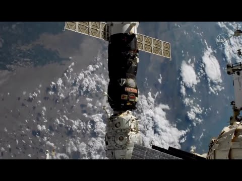 Pirs docking compartment undocked from space station after 20 year stay