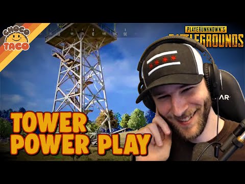 The Tower Power Play ft. A1RM4X - chocoTaco PUBG Duos Gameplay