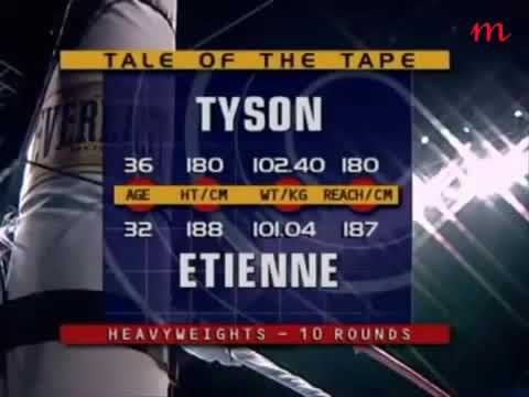 Mike Tyson contro Clifford Etienne (2003) Tennessee, Stati Uniti .