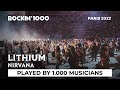Lithium - Nirvana, played by 1,000 musicians | Rockin'1000