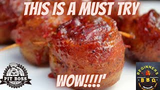 Pit boss pro series - smoke meatballs on pellet grill - backyard bbq recipes