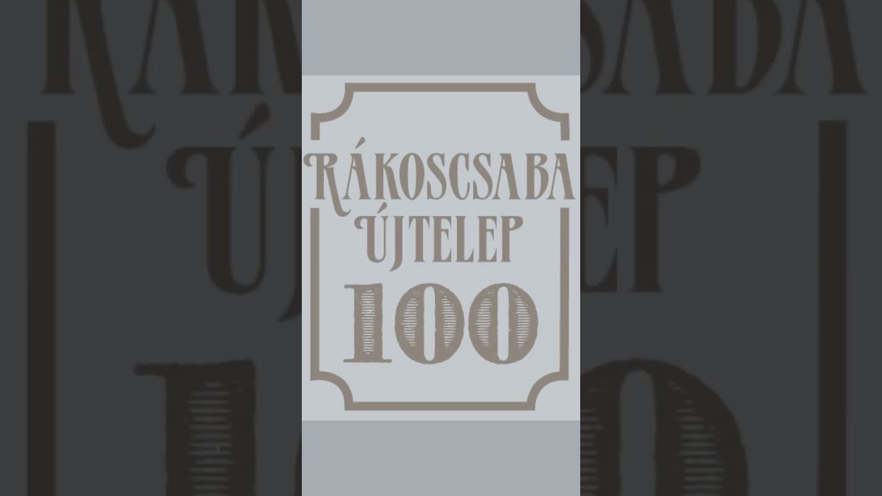 Rákoscsaba-Újtelep 100 éves. Nyitó rendezvény a Diadalban.