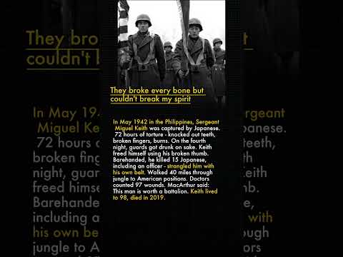 ⚡ The Soldier Who Survived 72 Hours of Torture and Killed 15 Japanese Barehanded 💀🎖️